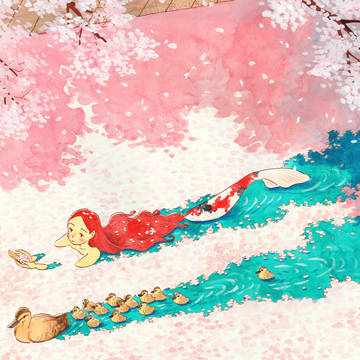 桜の辺り