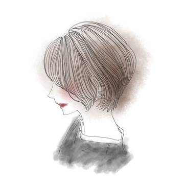 えりあしが美しいこそ