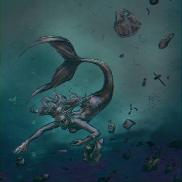 Trash Mermaid