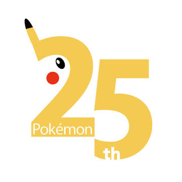 アニポケ２５周年おめでとうロゴ