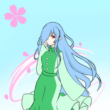 自分で描いてみた愛理ちゃんの立ち絵