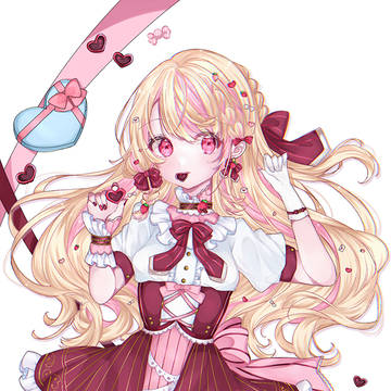 いちごハートチョコ💝