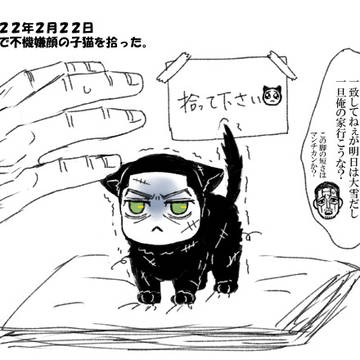 おじさん(杢)とねこ(月)と、ねこに恋するお医者さん(尾)
