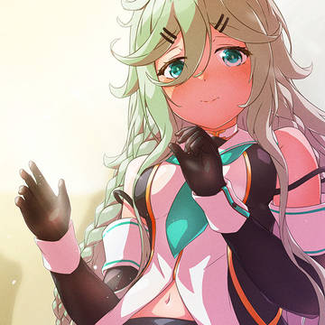 膝枕してくれる山風