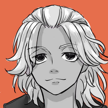 マイキーくんラフ画