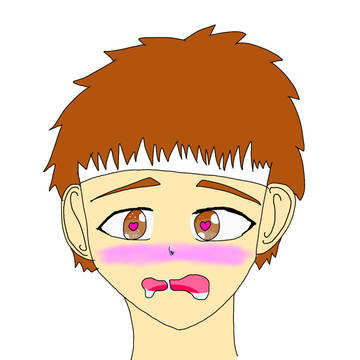 矢吹真吾くんの照れ顔？垂れ顔？が描きたかった。