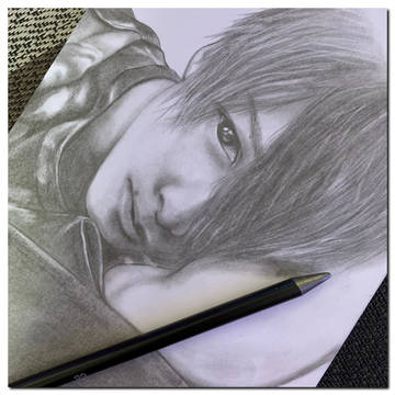 Jｸﾝ 鉛筆画