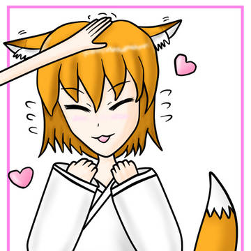 狐耳巫女