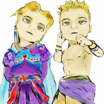 エドガーとマッシュ