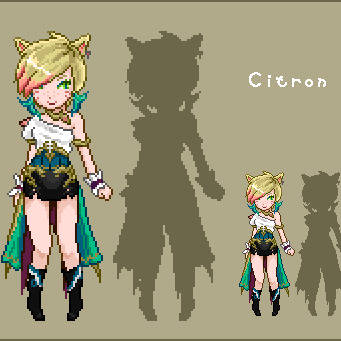 シトロンちゃんドット