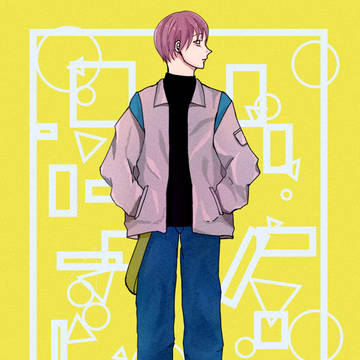 創作男子
