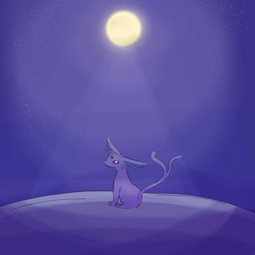 月の光