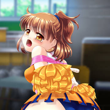 チアガール衣装でお縛り