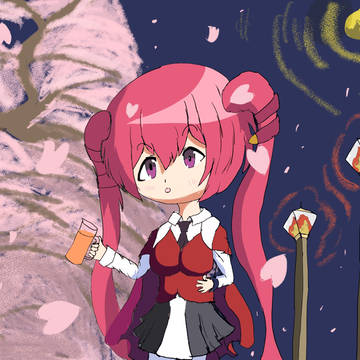 桜のお花見