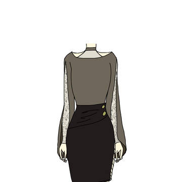 こういう服、いいよね。