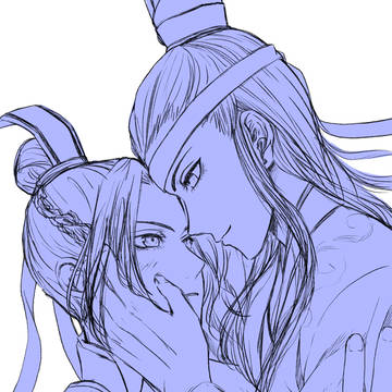 曦澄落書き