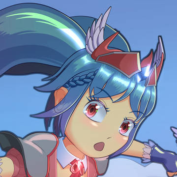 浮遊ブロック駆ける子