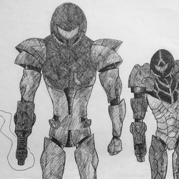 Metroid sketches