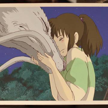 千と千尋の神隠し　アクリル画