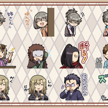 スタンプ風