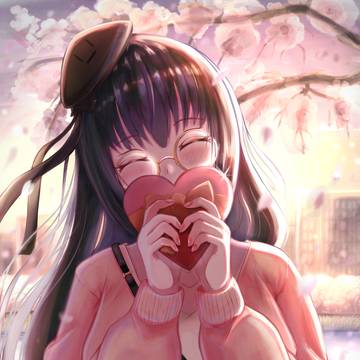 春の夕暮れ