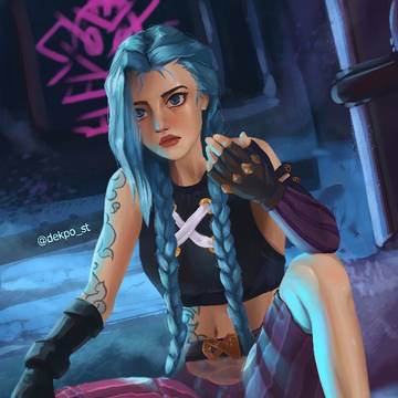 jinx arcane / league of legends