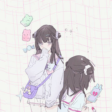 夏服に着替えるのちょっと嫌な女の子