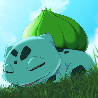ポケモンイラストコンテスト2022　一次予選落ち　フシギダネ