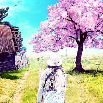 春空を歩く