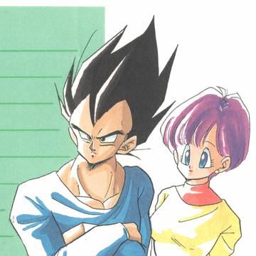 ドラゴンボール（ベジータ＆ブルマ、ベジータ＆チビトランクス）