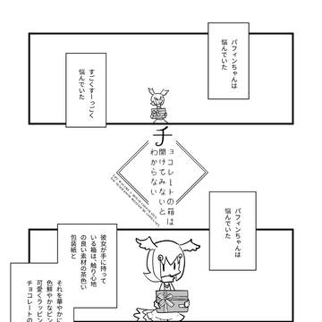チョコレートの箱は開けてみないとわからない【パフィン合同2】
