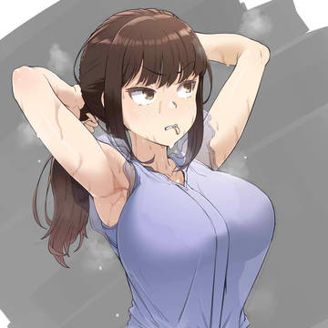 汗だく