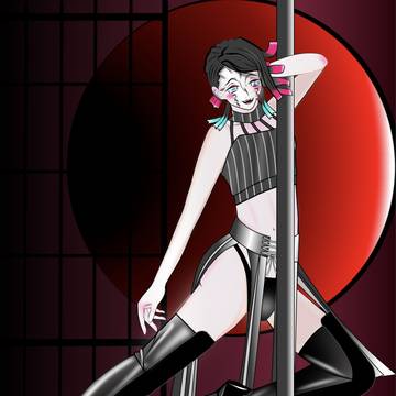 Enmu pole dancer