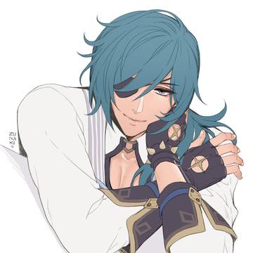 Genshin Impact : Kaeya Fanart