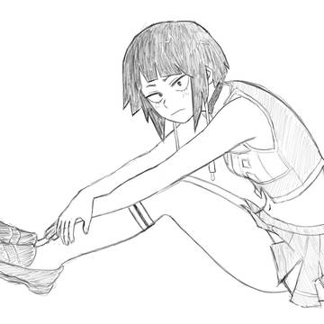 耳郎響香ちゃんチアコス