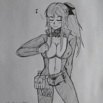 Ak-12のライダースーツイラスト