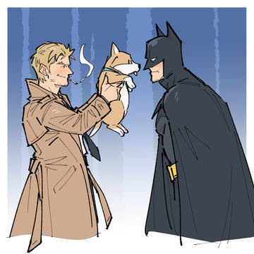 BATMAN x CONSTANTINE