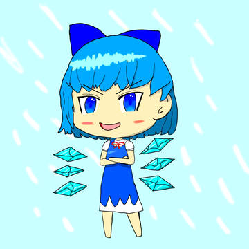 初投稿チルノちゃん