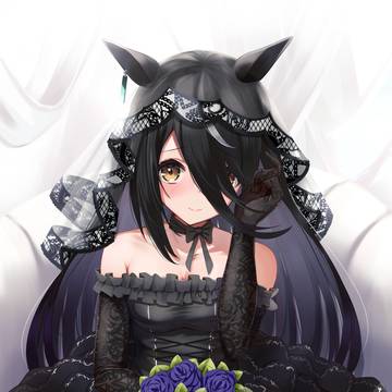 黒ドレスカフェ