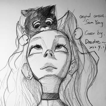 The kitty like a shit…(upset…)