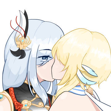 申鶴と蛍