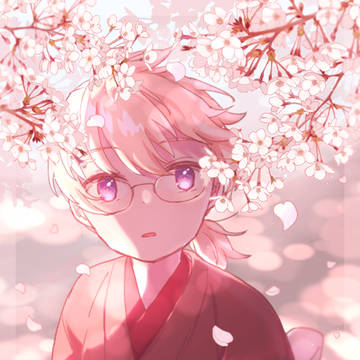 花見る人