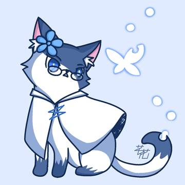 完全变成猫了