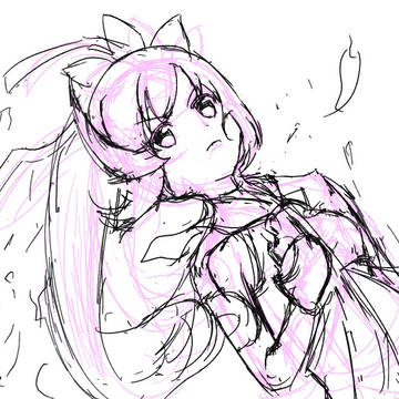 結城友奈の模写