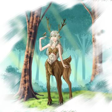 Servitaur girl