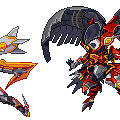 「闘神機ジーズフレーム」シェンノン&ガンダルヴァ