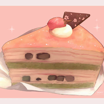春のケーキ