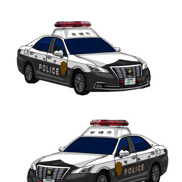 クラウンパトカー