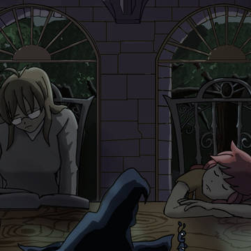 Witches Studying