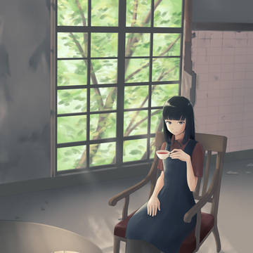 廃墟のティータイム